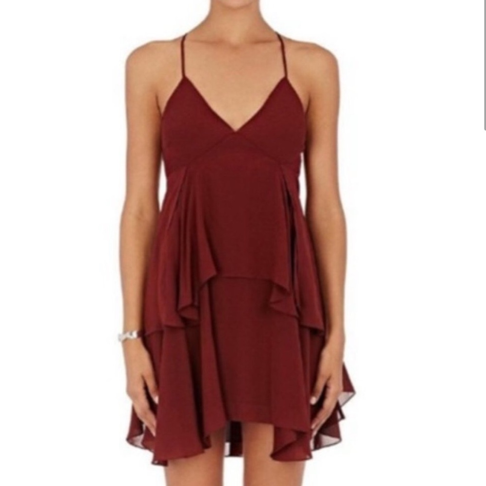 🆕 A.L.C. THALISSA CASCADE SILK DRESS